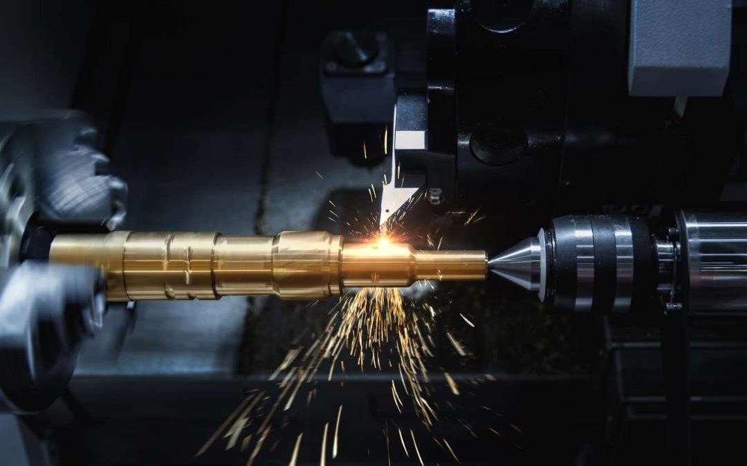 CNC Turning Machine High Speed Cutting Image